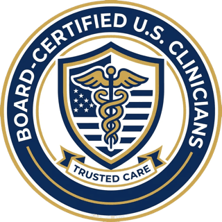 Board-certified U.S. clinicians