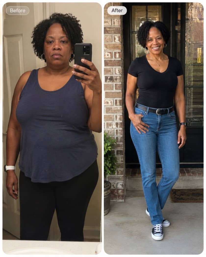 Weight-loss illustration, example 11
