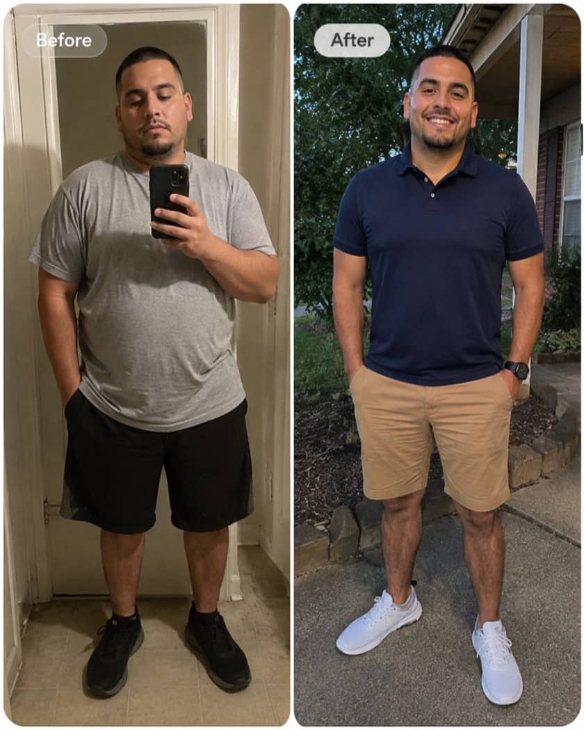 Weight-loss illustration, example 3