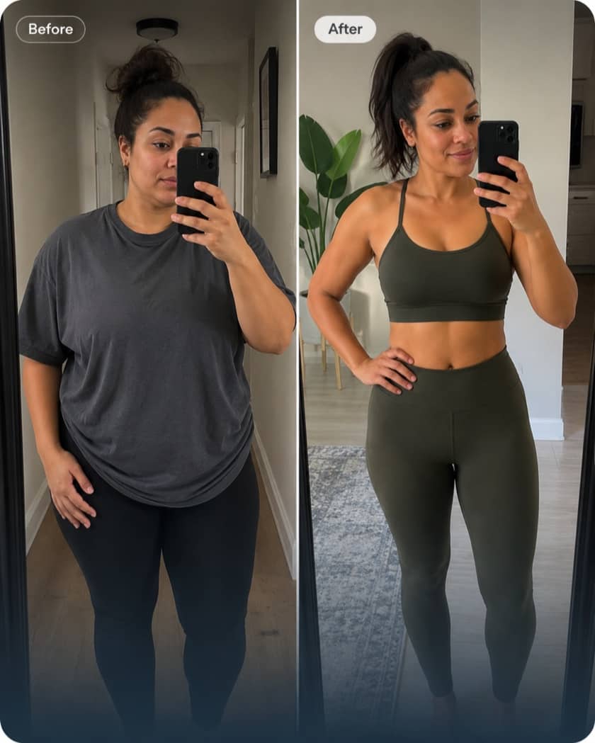 Weight-loss illustration, example 7