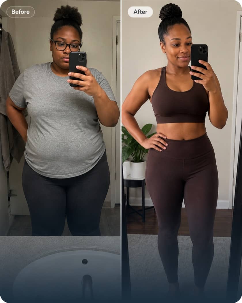 Weight-loss illustration, example 4